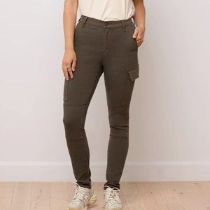 Yoga Jeans - CARGO Rachel Skinny Jeans - Forest Green - 24